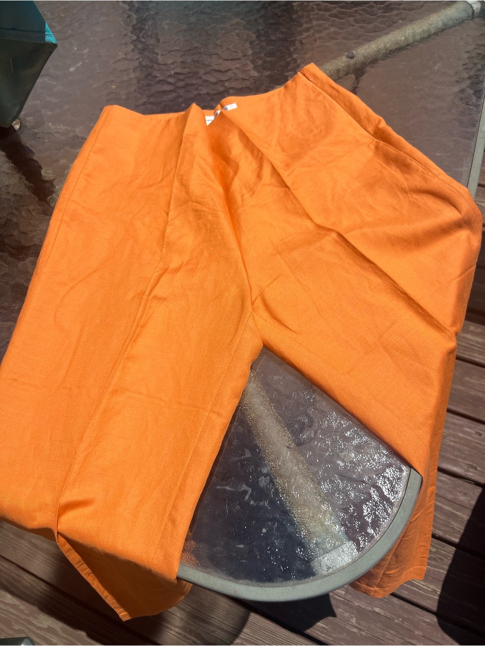 Bright Orange Women's pants